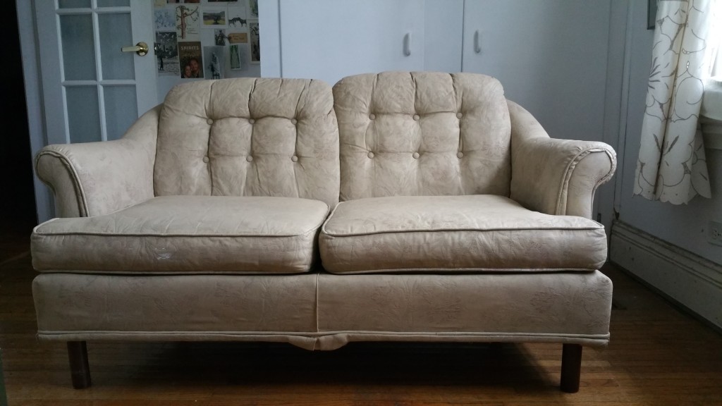 1980's era comfy sofa